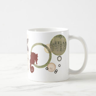 rote Seepferdschale Kaffeetasse