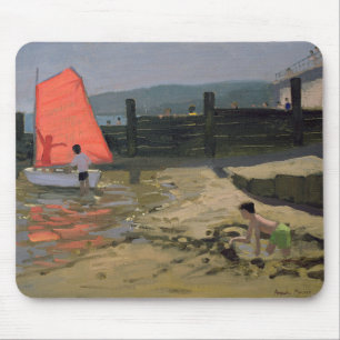 Rote Segel-Insel von Wight Mousepad