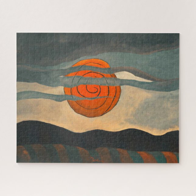 Rote Sonne | Arthur Dove | (Horizontal)