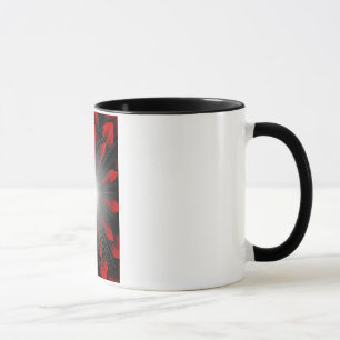 Rote Sonnendurchbruch Cofee Schale Tasse