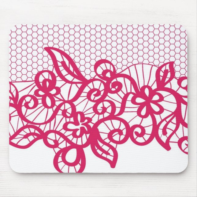 Rote Spitze Mousepad (Vorne)