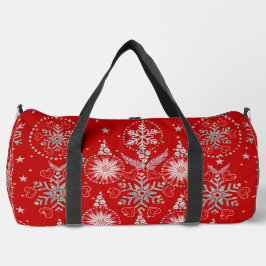Rote Sporttasche Duffle Bag