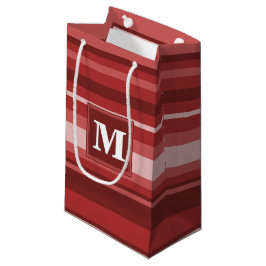 Rote Streifen Kleine Geschenktüte