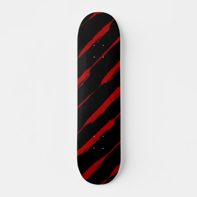 Rote Streifen Skateboard (Vorne)