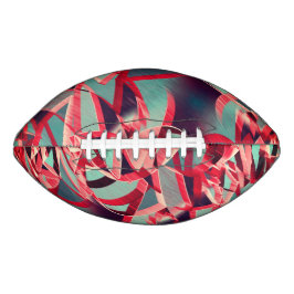 Rote Streifen über blau oder grau, tropfte Bilder Football