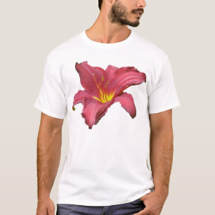 Rote Taglilien-Koordinierungselemente T-Shirt