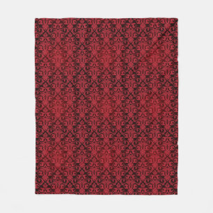Rote Tapete 2 Fleecedecke