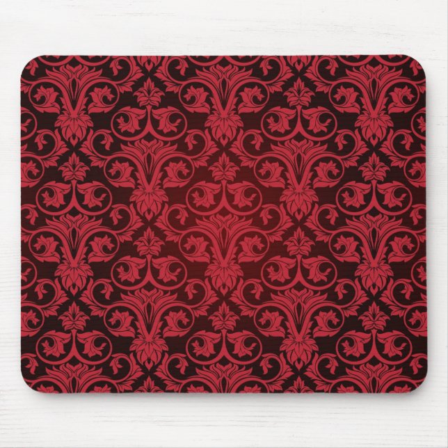 Rote Tapete 2 Mousepad (Vorne)