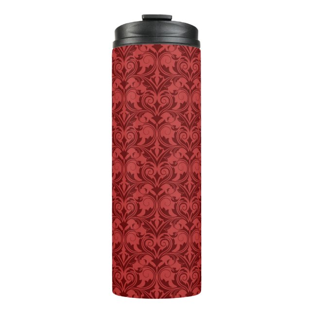 Rote Tapete Thermosbecher (Vorderseite)