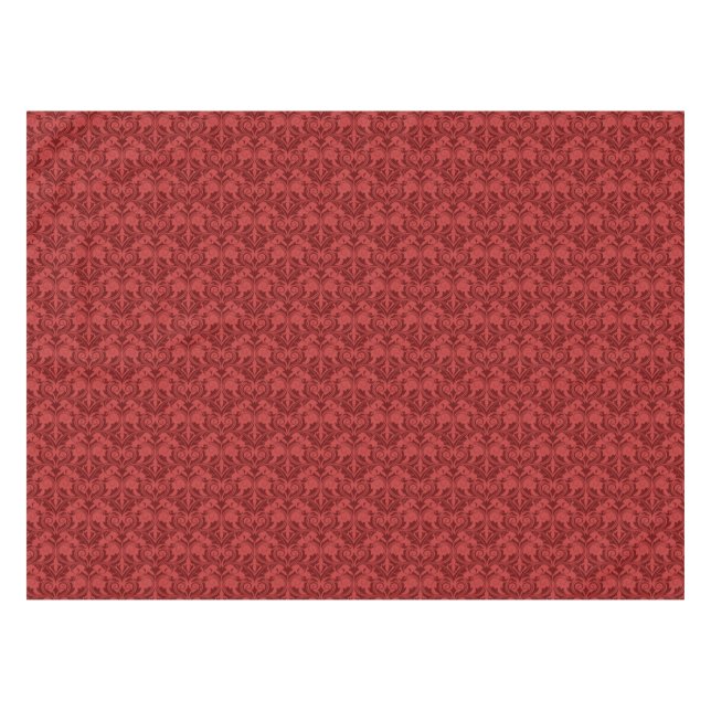 Rote Tapete Tischdecke (Vorderseite (Horizontal))