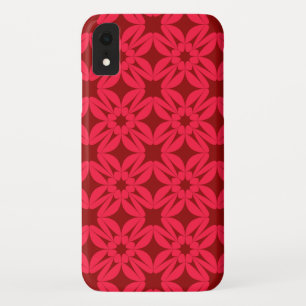Rote Tapetenmusterdekoration Case-Mate iPhone Hülle