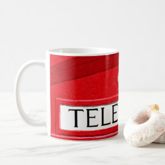 Rote Telefonzelle - klassische britische Tasse