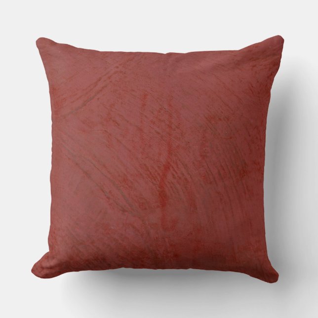 Rote Throw-Kissen der Toskana Kissen (Vorderseite)