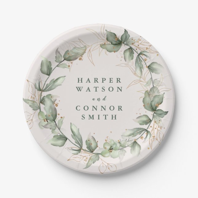 Rote Thunfische Rote Kirche (Chianti) Pappteller (Vorderseite)