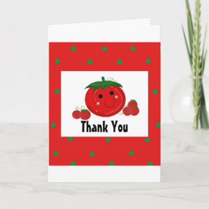 Rote Tomate Danke
