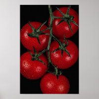 Rote Tomaten, frisch und saftig