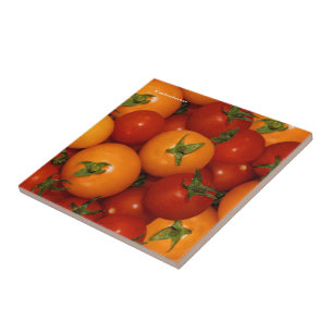 Rote Tomaten/Paradeiser Fliese