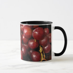 Rote Trauben Tasse