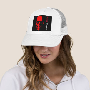 Rote Trucker-Mütze Truckerkappe