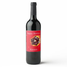Rote Tulip Weinkarte