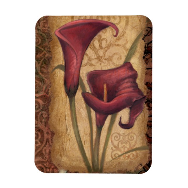 Rote Tulpen I Magnet (Vertikal)