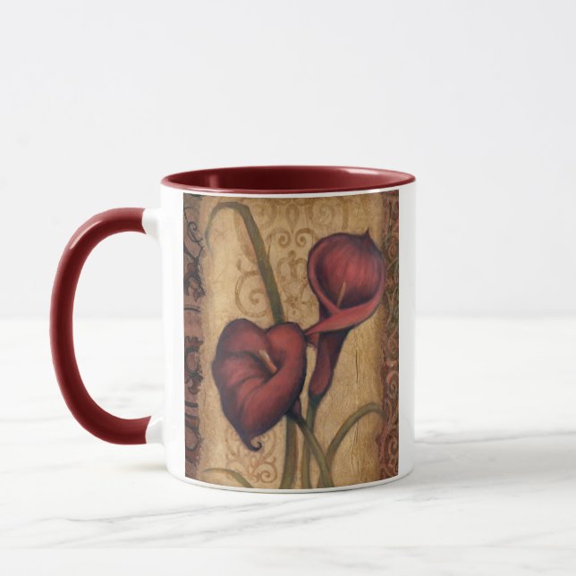 Rote Tulpen II Tasse (Links)