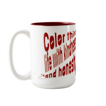 Rote Typografie-Motivation