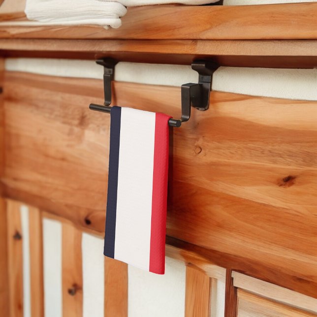 Rote und blaue Streifen Geschirrtuch (Kitchen Towel)