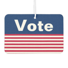 Rote und blaue Streifen wählen Autolufterfrischer