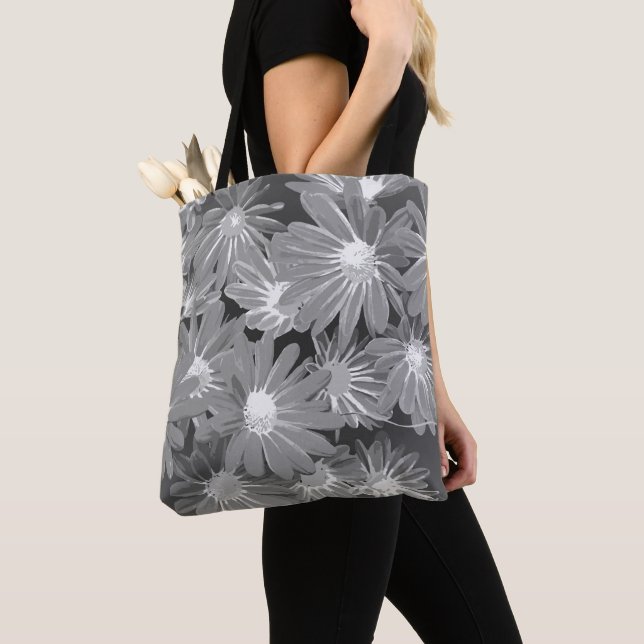 Rote und gelbe Blumen 2 Tasche (Von Nahem)