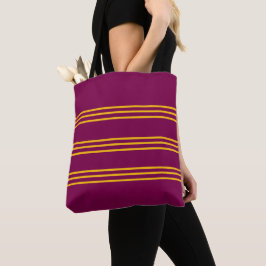 Rote und gelbe Tragetasche Tasche