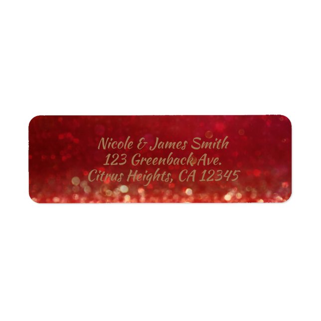Rote und goldene marokkanische Nächte (Vorne)