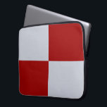 Rote und graue eckige Rechtecke Laptop-Sieb Laptopschutzhülle<br><div class="desc">Zwei rote und zwei graue Rechtecke bilden ein kariertes Muster in diesem sauberen grafischen Design. Digitales Bild. Copyright © 2012 Claire E. Skinner. Alle Rechte vorbehalten.</div>