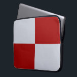 Rote und graue eckige Rechtecke Laptop-Sieb Laptopschutzhülle<br><div class="desc">Zwei rote und zwei graue Rechtecke bilden ein kariertes Muster in diesem sauberen grafischen Design. Digitales Bild. Copyright © 2012 Claire E. Skinner. Alle Rechte vorbehalten.</div>