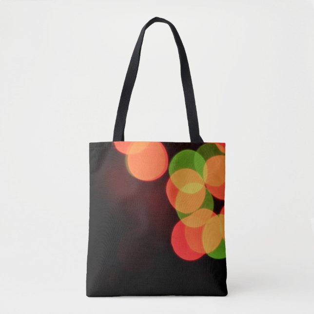 Rote und grüne Buckelleuchten Tasche (Vorderseite)