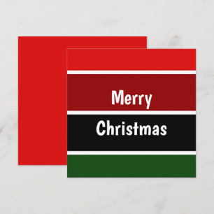 Rote und grüne Streifen