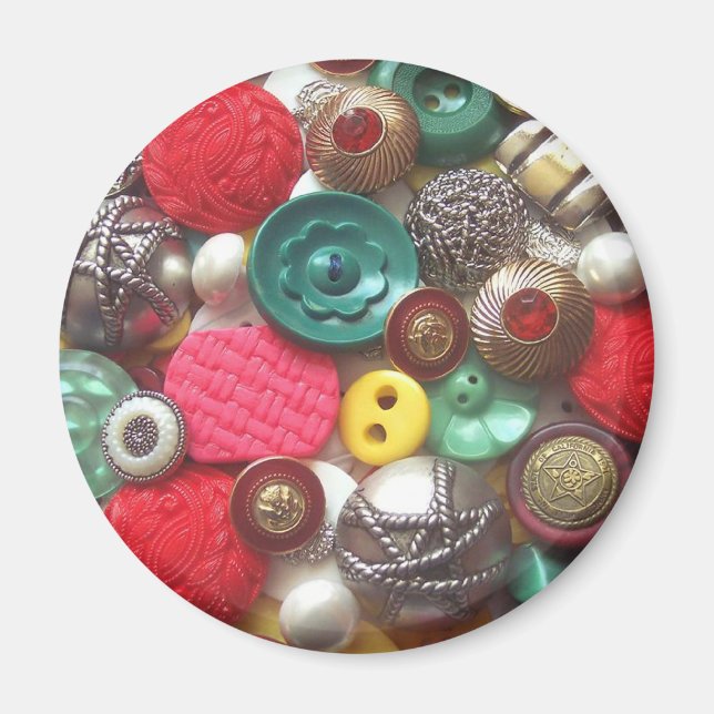 Rote und grüne Tastenkombination Magnet (Vorne)