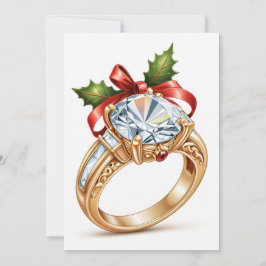 Rote und grüne Weihnachten speichern Sie die Datum Einladung