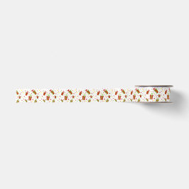 Rote und grüne Weihnachtsgeschenke Satinband