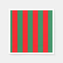 Rote und grüne Weihnachtsstreifen