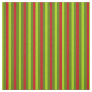 Rote und grüne Weihnachtsstreifen Stoff