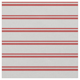 Rote und hellgraue Streifen/Linienmuster Stoff