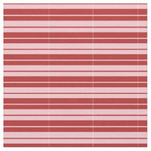 Rote und rosa Linien/Streifen-Muster Stoff