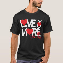 Rote und weiße Liebe Mehr Schwarz