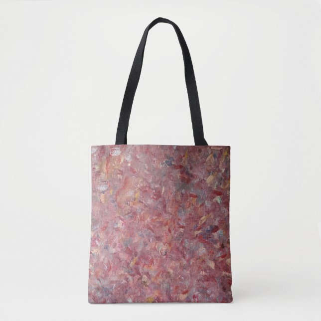 Rote Velours-Tasche Tasche (Vorderseite)