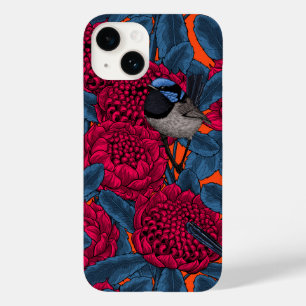 Rote Waratah und Feen Case-Mate iPhone 14 Hülle