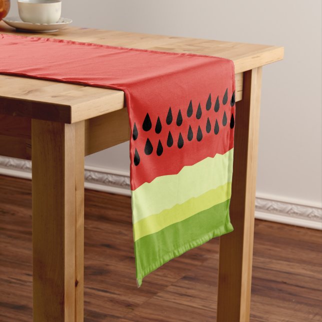 Rote Wassermelone Slice Tischläufer (Beispiel)