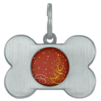 Rote Weihnachtszeit Tiermarke