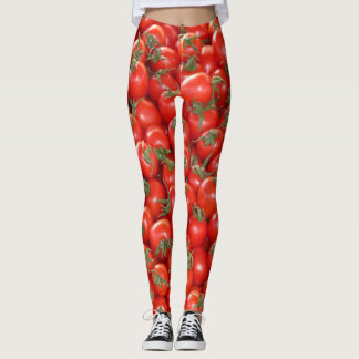 Rote Weintrauben Tomaten/Paradeiser Leggings