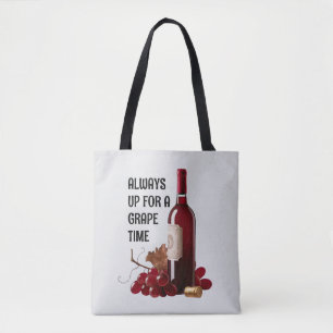 Rote Weinzeit Tasche